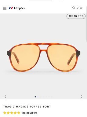 Le Specs Sunglasses Tragic Magic Aviator